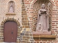 Heilige Gertrudis waakt na 40 jaar opnieuw over kerk Groot-Vorst