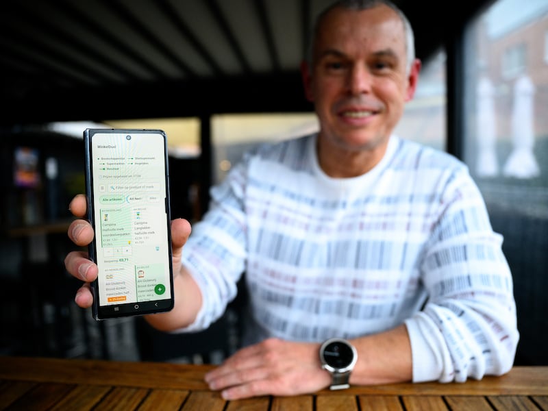 Waar zijn de boodschappen het goedkoopst? Benny (54) uit Brasschaat heeft er een app voor gebouwd