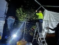 Schriektocht gaat ondanks stormschade gewoon door met extra dag: “We laten ons niet uit het veld slaan”