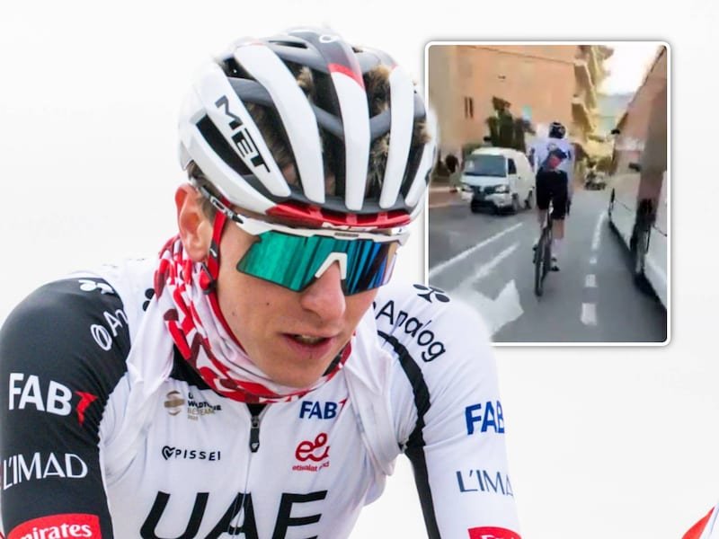 KIJK. Slalommen door verkeer en riskante inhaalacties: “roekeloos” rijgedrag levert Tadej Pogacar kritiek op na trainingsritje in Monaco