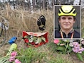 Jonas Bresseleers (inzet) overleed op 15 maart in een ongeval op de Tolberg in Meer. Op de plaats van het ongeval werden bloemstukken gelegd.