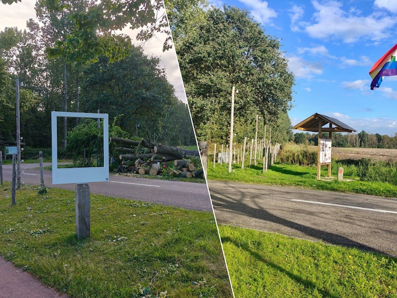 Dodendraad en infobord hersteld na vorige stormschade