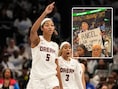 KIJK. Fan vraagt WNBA-ster Angel Reese ten huwelijk tijdens de Finals: “Niet in dit leven, maar...”