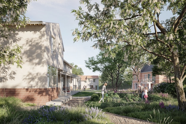 Cohousing in Ursel: beschermde dokterswoning op dorpsplein krijgt ...