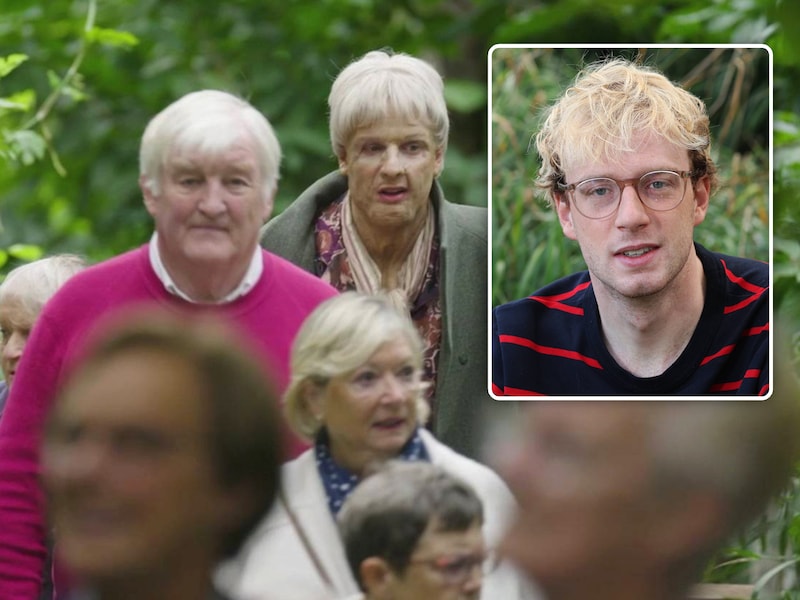 Frans (74) zocht urenlang naar Timon Verbeeck, die als vermomde 65-plusser naast hem liep: “Ja, we vonden dat die dame er wat vreemd uitzag”
