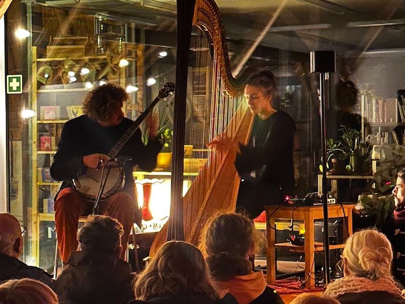 Uitverkocht harpconcert en stiltewandelingen lokken bezoekers naar Grenspark Kalmthoutse Heide