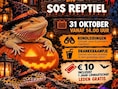 Halloween bij SOS Reptiel op zaterdag 31 oktober