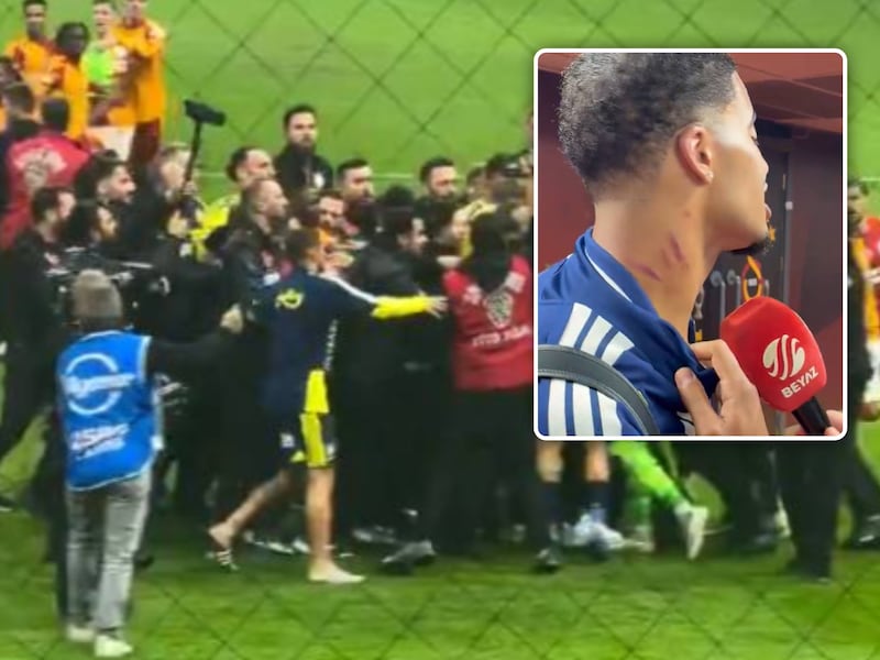 KIJK. “Ze trekken aan haren en krabben zoals vrouwen”: Turkse topper waarin Romelu Lukaku zich amper kan onderscheiden ontspoort op einde hélemaal