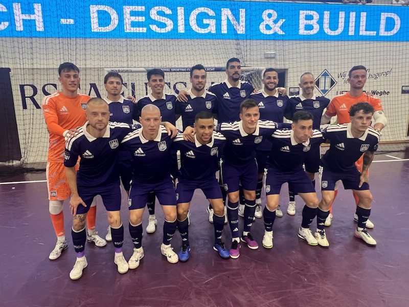 RSCA Futsal begint aan negende campagne in Champions League: “Top twee halen helpt ons aan betere loting”