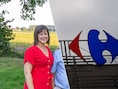 Schepen Liesbeth Bardyn (STERK2940) / Carrefour logo