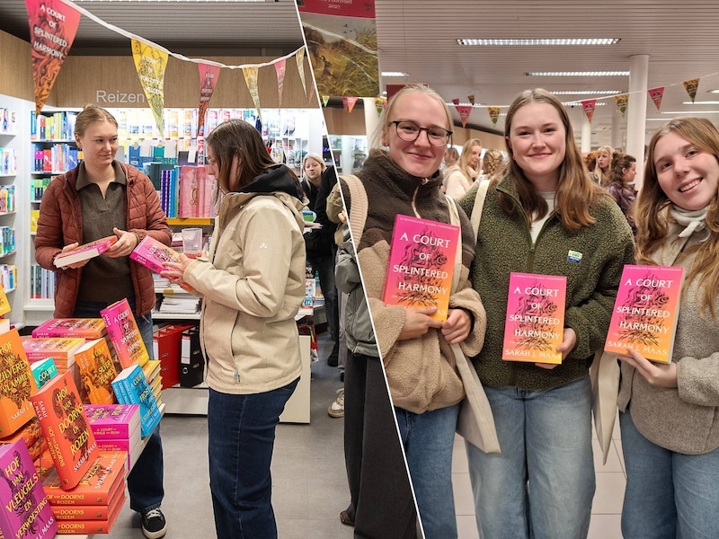 Na 5 jaar wachten schuiven deze superfans midden in de nacht aan voor nieuwste boek van Sarah J. Maas: “Zelfs twee dagen vakantie genomen”