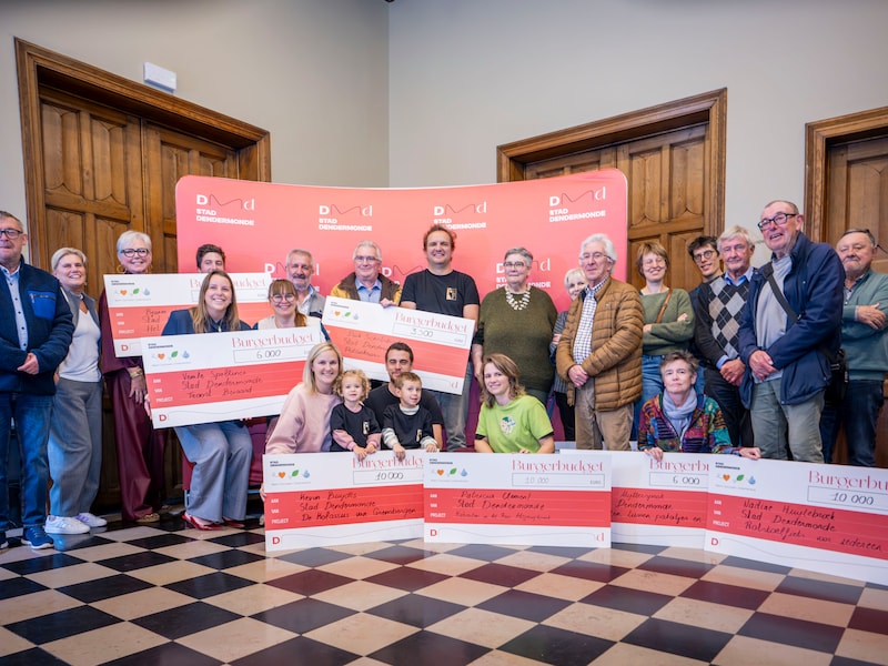 Van reuzentraditie in beeld brengen tot ‘kunst tegen zwerfvuil’: Dendermonde investeert 60.000 euro in negen burgerprojecten