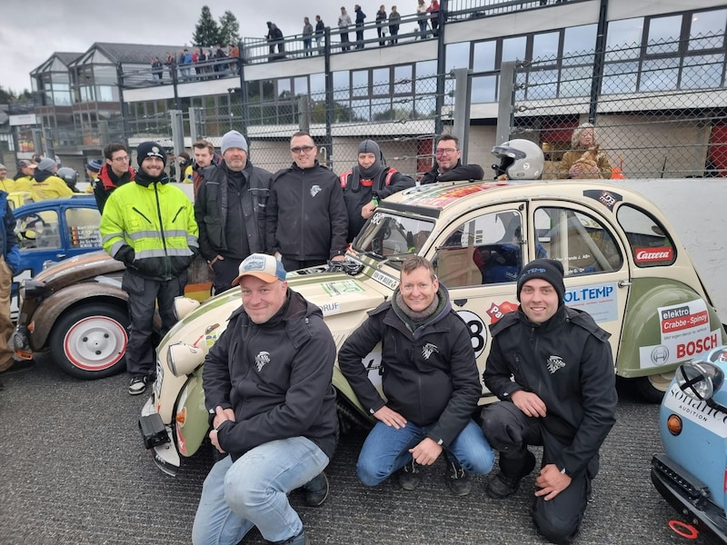 Retro Racing Team uit Baardegem pakt goud in Francorchamps met 2PK uit jaren 1980