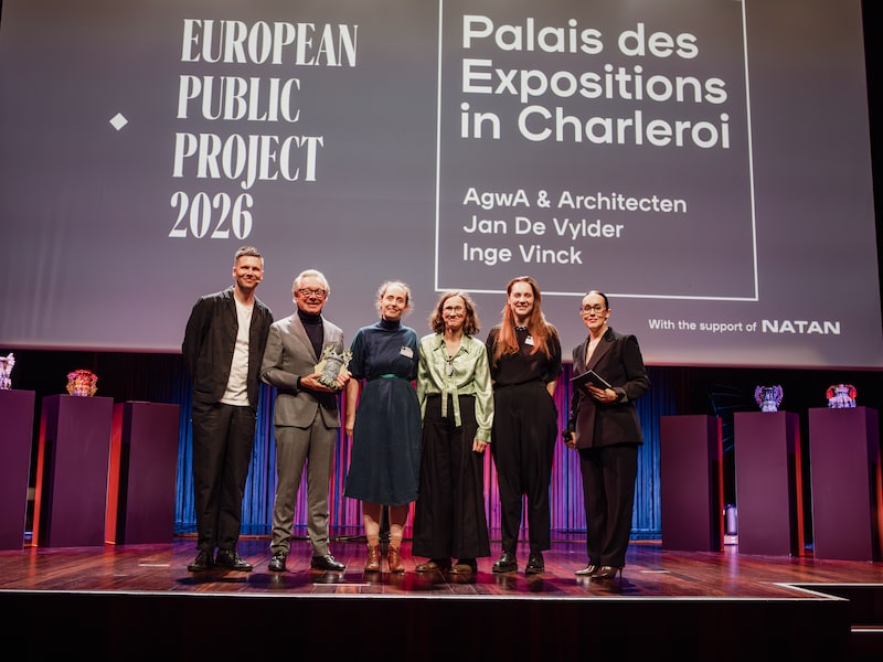 Gents architectenbureau Jan De Vylder Inge Vinck wint Sabato Design Award