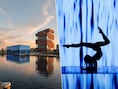 Blauwe kubus strijkt binnenkort neer op het water van het Bonapartedok: “Te vergelijken met de Sphere in Las Vegas”