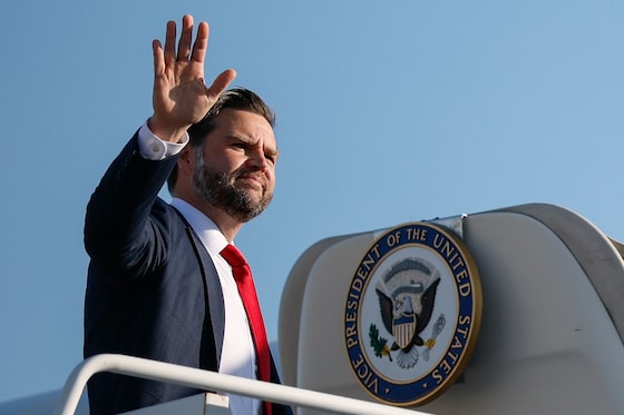 De Amerikaanse vicepresident JD Vance