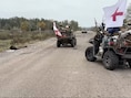 Ontmijning van route naar uitgehongerde Oekraïense frontstad Olesjky voltooid, humanitair konvooi klaar voor vertrek