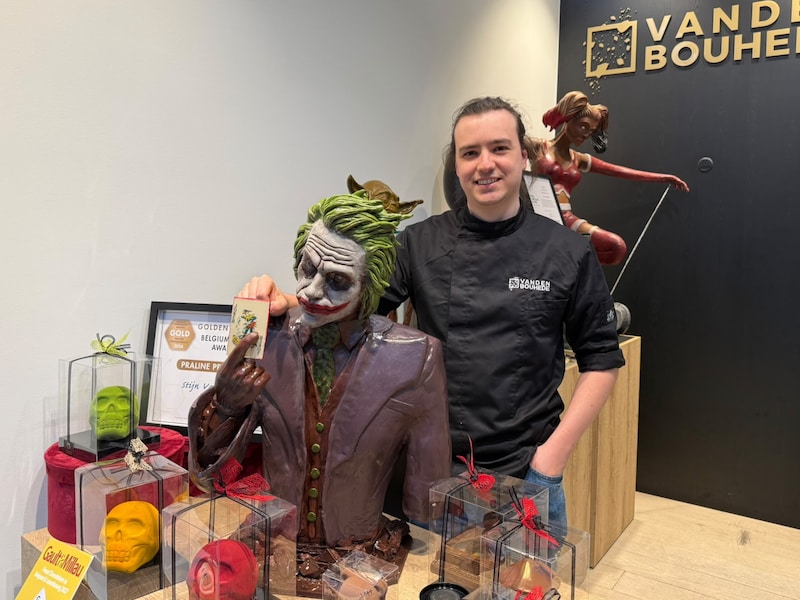 Chocolatier Stijn Vandenbouhede maakt iconische filmschurk na: volg hier al het nieuws uit Gent