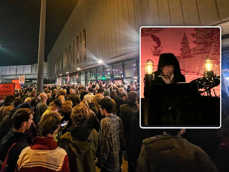 KIJK. Lange rij aan Lotto Arena in Antwerpen door smartphoneverbod bij Bob Dylan