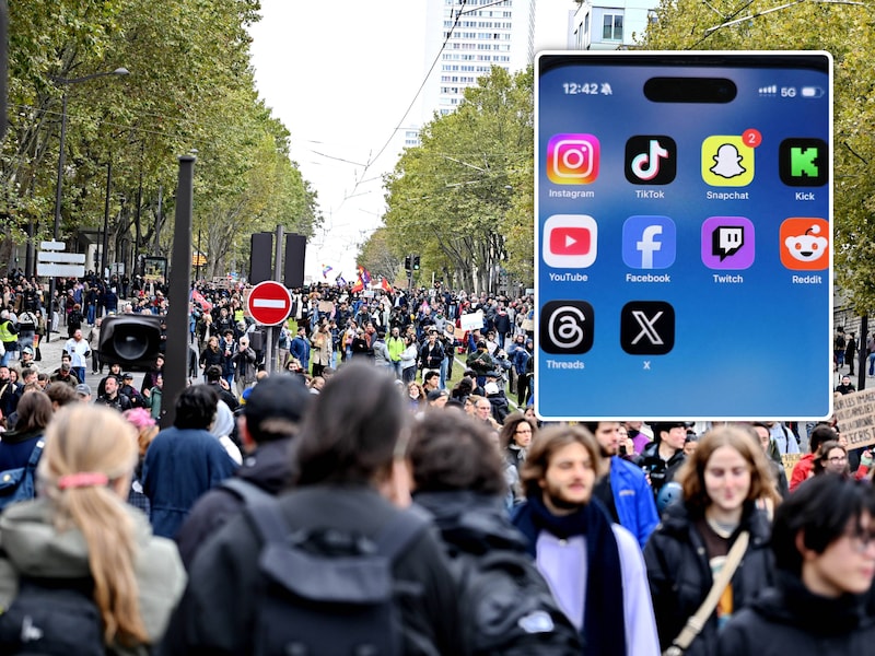 Franse regering onderzocht blokkade van sociale media en mobiel internet om relschoppers uit elkaar te houden bij protesten