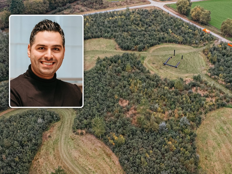Gent heeft in de Vinderhoutse Bossen een natuurbegraafplek geopend waar assen worden begraven en de natuur vrij spel krijgt. “Wie iemand moet missen, weet hoe belangrijk het kan zijn om een plek te hebben waar je even naartoe kunt”, zegt schepen Burak Nalli (inzetfoto).