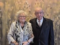 Unicum in Lendelede: Roger (94) en Jenny (93) vieren historische albasten bruiloft na 75 (!) jaar huwelijk