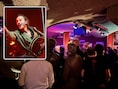 De Britse band Editors  van zanger Tom Smith (inzet) gaf dinsdagavond een optreden in Gent, in het piepkleine Café Ringo.