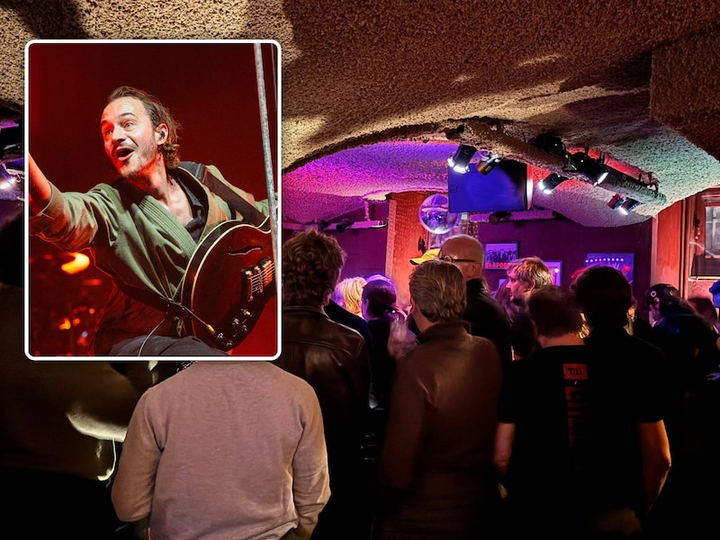 Beelden tonen hoe wereldband Editors voor amper 100 fans in Gents café speelt: “Eerste keer dat we dit doen”