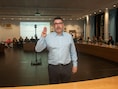 David Verhaeghe legt eed af als nieuwe schepen voor Blauw in Merelbeke-Melle tot eind 2027