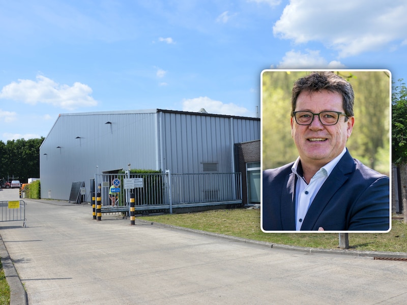 De loods in Strijland blijft behouden. Schepen Ludo Persoons lichtte de plannen voor een nieuwe loods in de Scheibeekstraat toe. 