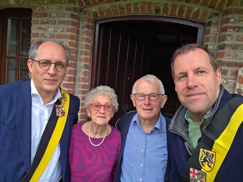 Diamanten feest op de Schare in Boekhoute