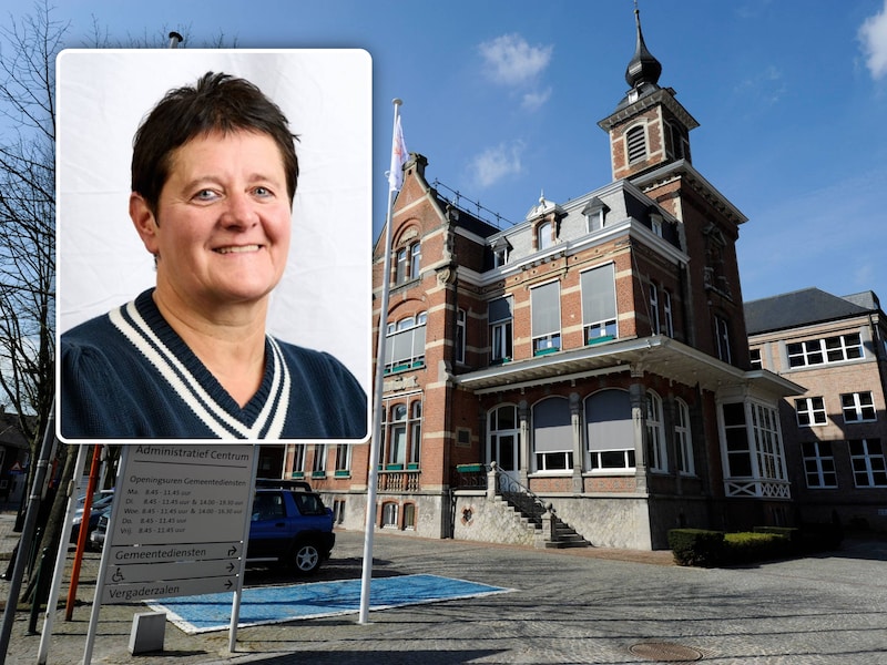 Gemeentehuis en administratief centrum., Inzet: Patricia Van Renterghem van N-VA Evergem.