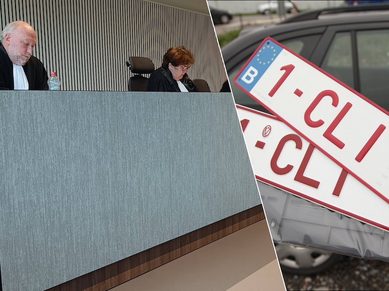 Vrouw rijdt rond met twee verschillende nummerplaten, maar wordt vrijgesproken: “Garagist heeft dyslexie”