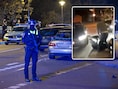 KIJK. BMW rijdt doelbewust in op meerdere personen tijdens clash tussen twee bendes