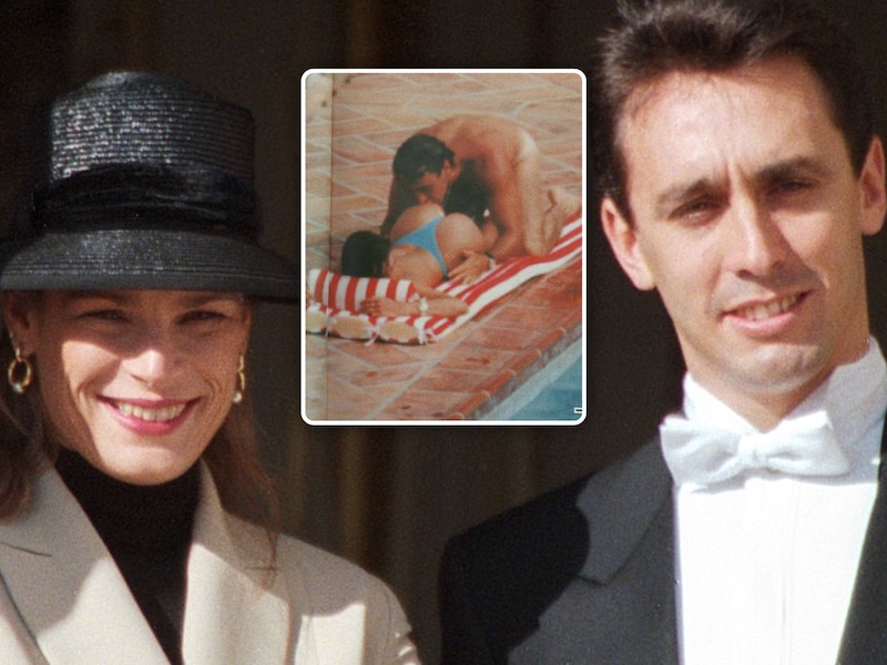 30 jaar na de beruchte Kamasutra-foto’s aan het zwembad: hoe ‘Miss Blote Borsten’ het huwelijk van Stéphanie van Monaco verwoestte
