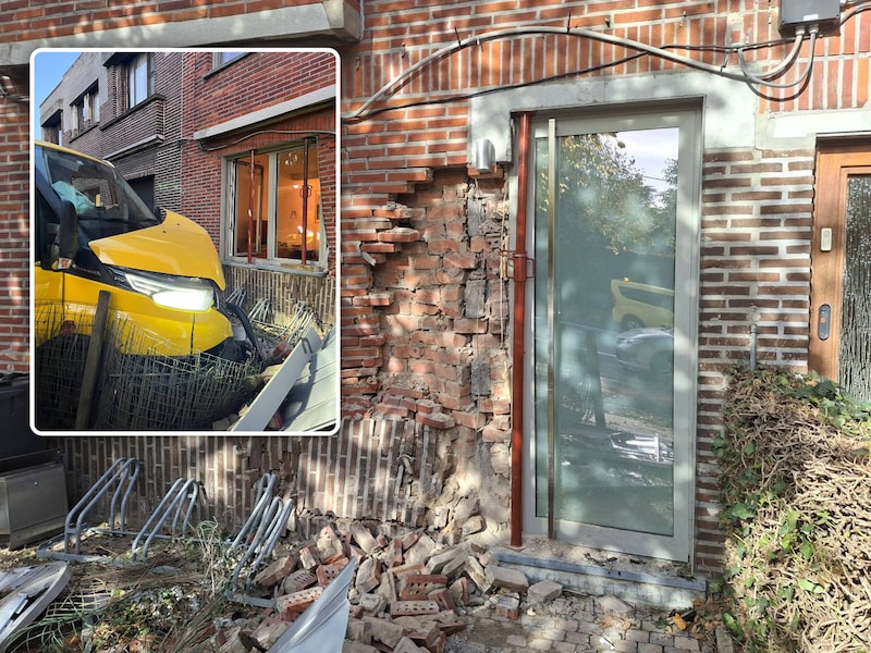 Woning en wagens van Sjoukje (55) en Dirk (55) zwaar beschadigd nadat slapende bestuurder tegen gevel knalt: “Net nu dochter met baby bij ons zou komen wonen”