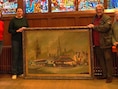Onbekende Descamps vereeuwigde Ieperse kermis met botsauto’s: schilderij geschonken aan Yper Museum