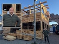 Oostenrijkers bouwen gigantische Winterbar met twee verdiepingen op Winterland Hasselt: “Vier bomen lopen dwars door het gebouw”