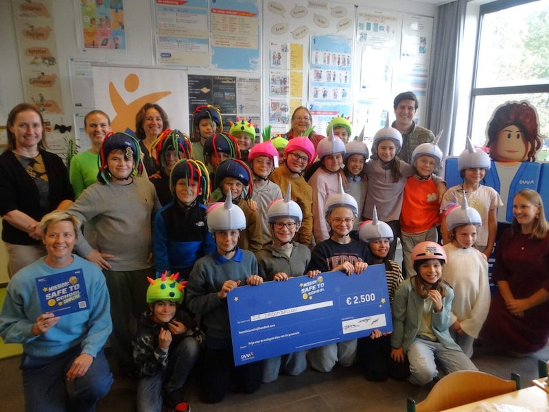 L5B van De Droomballon is ‘Veiligste klas van Oost-Vlaanderen’: “Winnaar van interactief project rond verkeersveiligheid”