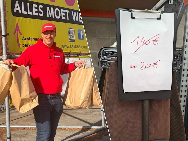 PROMOJAGERS SUPERTIP. Grote stockverkoop van merkkledij: “Kortingen tot wel 90 procent”