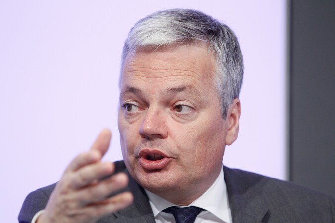 Brits minister van Buitenlandse Zaken Didier Reynders.