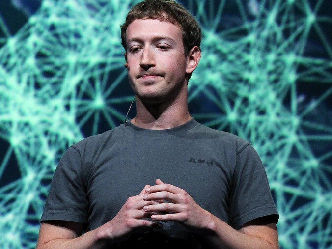 Mark Zuckerberg op 22 september 2011 in San Francisco.