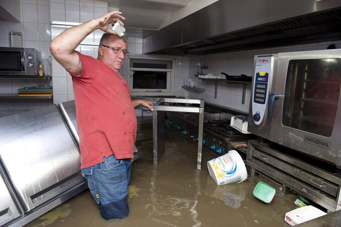 de iegnaar van restaurant De Boswachter.