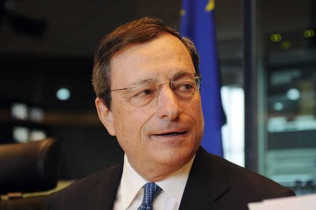 ECB-voorzitter Mario Draghi.