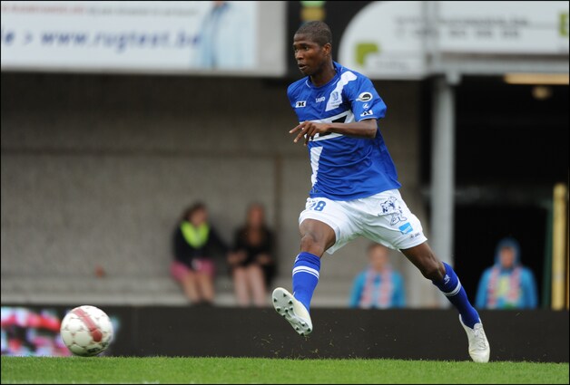 Ibrahima Conte, voortaan een Zulte Waregem-speler.