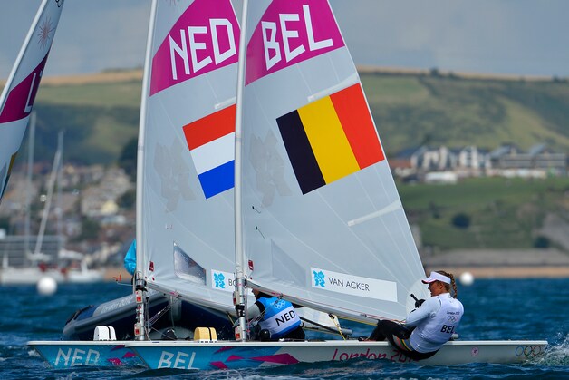 Marit Bouwmeester vocht met Van Acker voor zilver in Londen