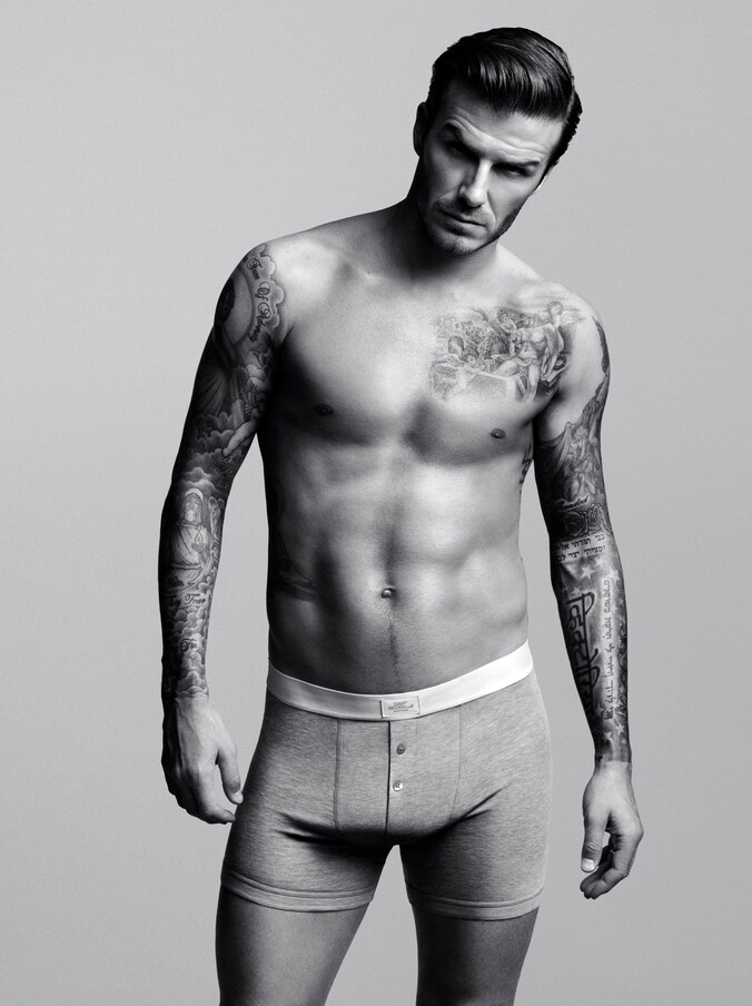 David Beckham voor H&M.