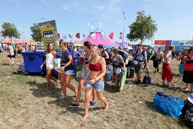 Tropische temperaturen op Pukkelpop 2012