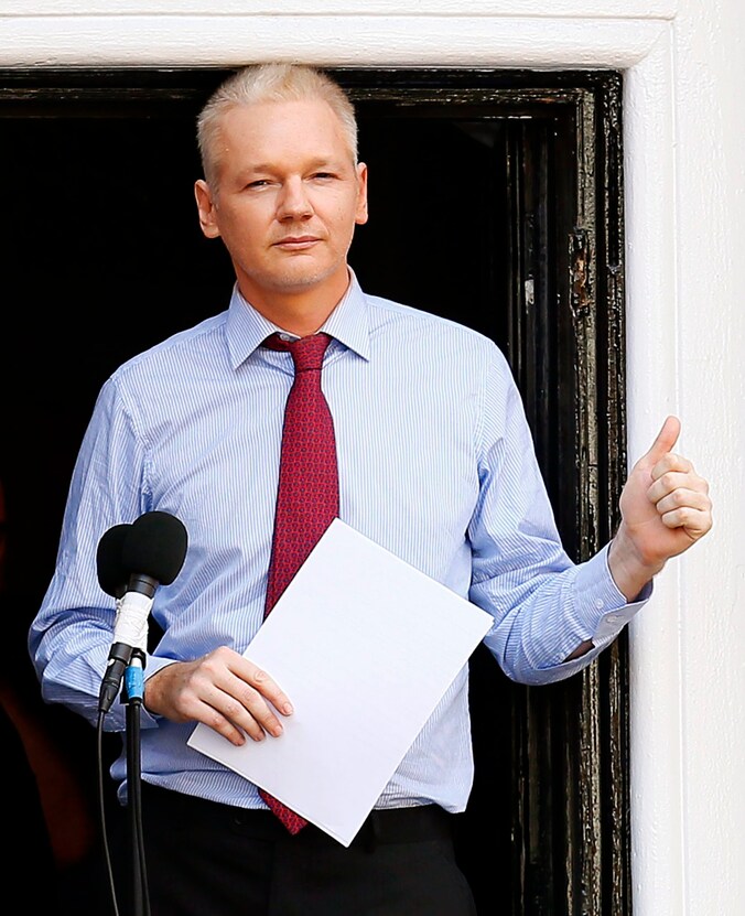 WikiLeaks-stichter Julian Assange.