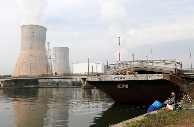 De kerncentrale van Tihange.